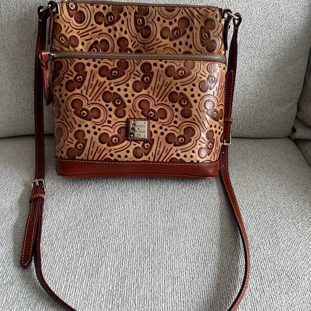 Dooney & Burke Disney Mouseketeer Leather Crossbody